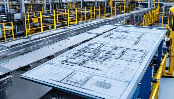 A layout design process in the material handling industry adapting to future challenges